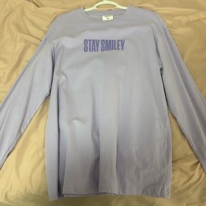 cute long sleeve top with cool back design